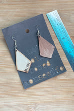 Load image into Gallery viewer, Wooden Mimi Burnt Earring
