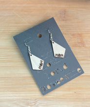 Load image into Gallery viewer, Wooden Mom Burnt Earring
