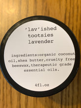 Load image into Gallery viewer, 4 oz. natural sole relief foot cream Lavished Tootsies
